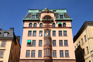 Fototapeta na wymiar Stockholm - old architecture