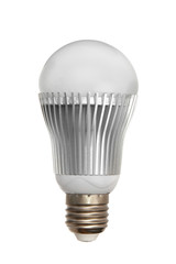 Fototapeta na wymiar energy-efficient light bulb isolated on white