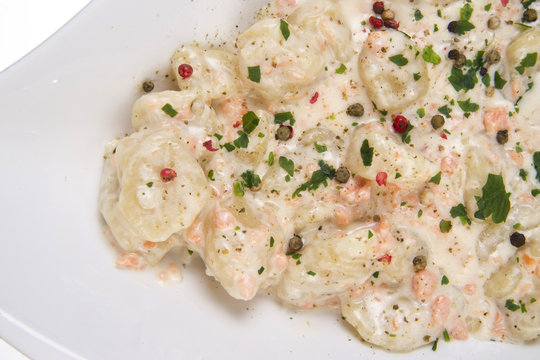 Gnocchi al salmone
