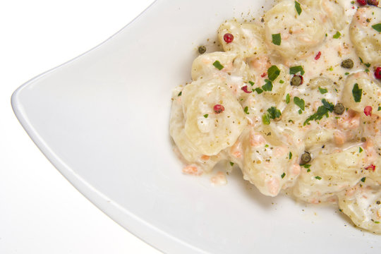 Gnocchi al salmone