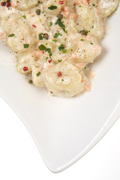 Gnocchi al salmone