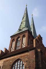 Fototapeta na wymiar Nikolaikirche (Church of St. Nicholas) - Berlin