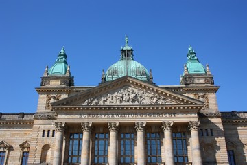 Fototapeta na wymiar Leipziger Bundesverwaltungsgericht