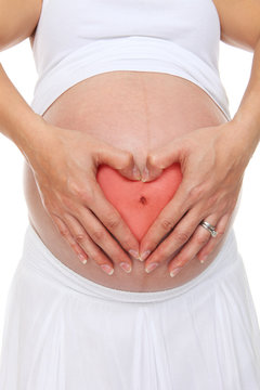 Pregnant Woman Heart