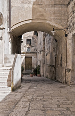Alleyway. Matera. Basilicata.