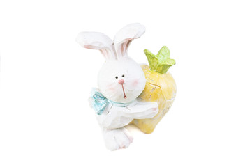 Obraz premium Spring easter bunny