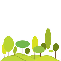 illustration background abstract landscape