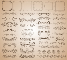 Set of design elements