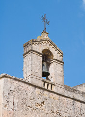Fototapeta na wymiar St Domenico Belltower Church. Matera. Basilicata.