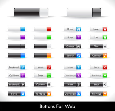 Web buttons pack
