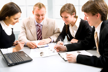 Fototapeta premium Business team