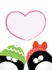 Penguin Love Card