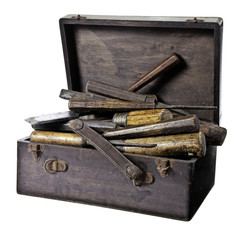 Box of chisels