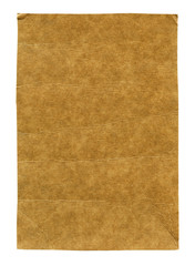 Old paper isolated