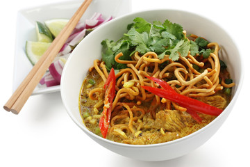 khao soi , curry noodles , thai food