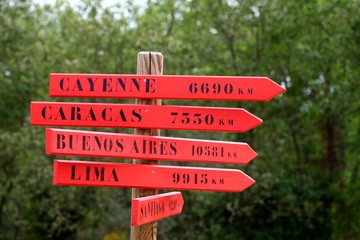 pancartes de direction