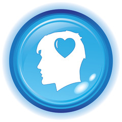 HEART HEAD ICON