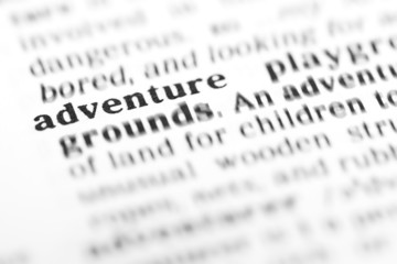 adventure  (the dictionary project)
