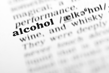 alcohol  (the dictionary project)