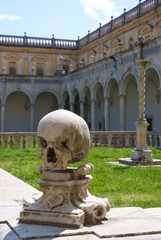 Napoli, Teschio nella Certosa di San Martino