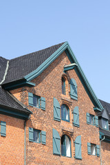 Details vom Kanal-Packhaus in Kiel