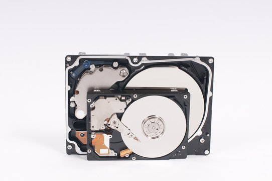 Little and big harddrives