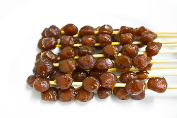 Star gooseberry dessert,