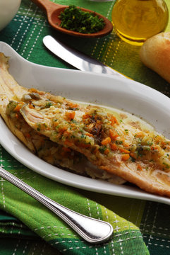 Guisado de tencas
