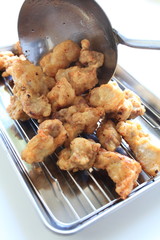 Cooking of Fried pork chop