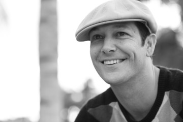 Handsome man smiling