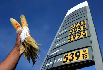 High gasoline prices at the pump