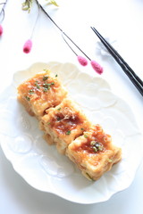 Japanese Cuisine, Deep fried Tofu