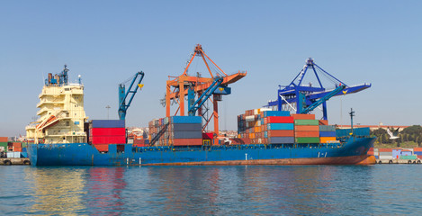 Fototapeta premium Container Ship