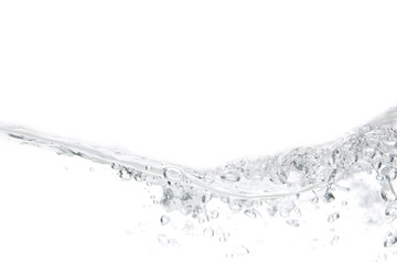water fresh liquid splash wave white - Powered by Adobe