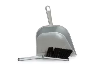 Foto op Canvas Dustpan And Brush © cosma