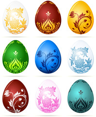 Easter eggs set