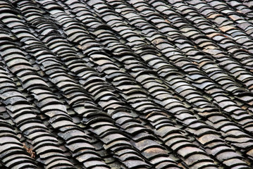 tile roof background