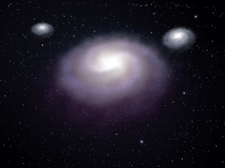 Obraz na płótnie Canvas galaktyka