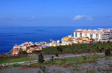 Puerto Santiago, Tenerife - obrazy, fototapety, plakaty