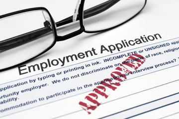 Employment application - approved