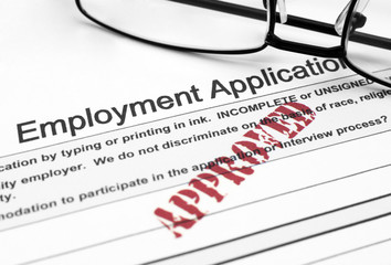 Employment application - approved