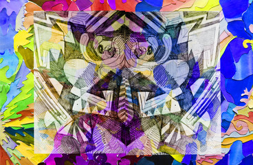 expressive abstract