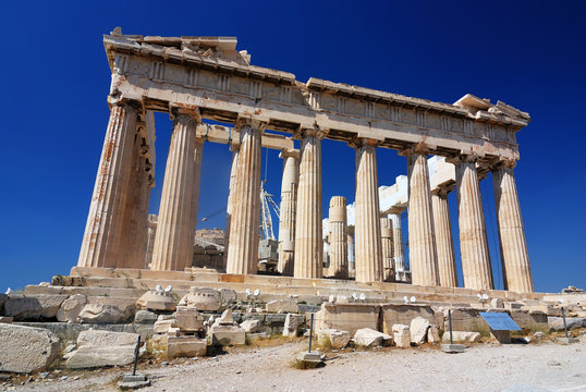 Parthenon temple, Athens, Greece