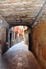 Alte Gassen in Venedig