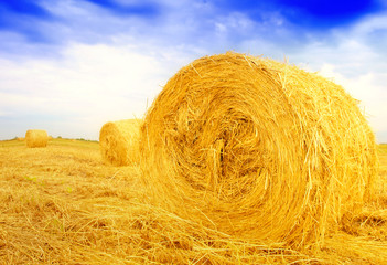 Straw bales