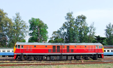 New diesel electric locomotive