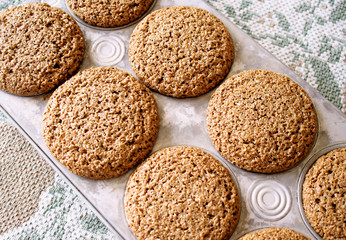 Freshly Baked Homemade Bran Muffins