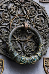 Old Metal Door Handle