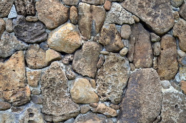 Abstract Background Texture Of A Stone Wall