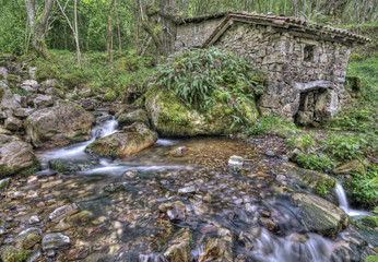 Molino rústico.